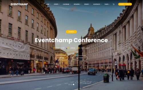Eventchamp - WordPress events theme