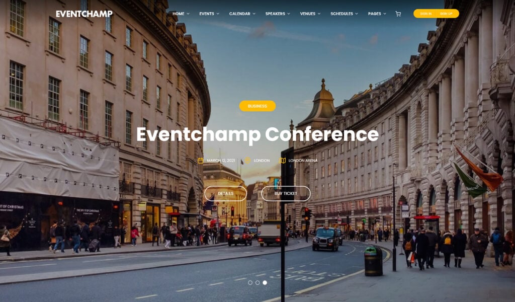 Eventchamp - WordPress Event Themes