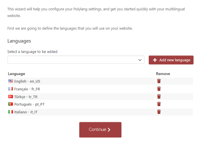 Inyección Inesperado como resultado How to Create a Multilingual WordPress Site with Polylang | Gloria Themes