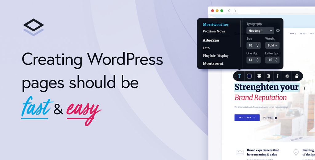 Brizy for WordPress Page Builder