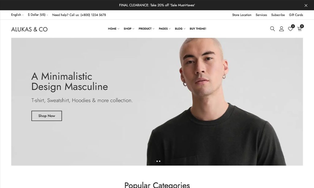 Alukas Gift Shop Themes