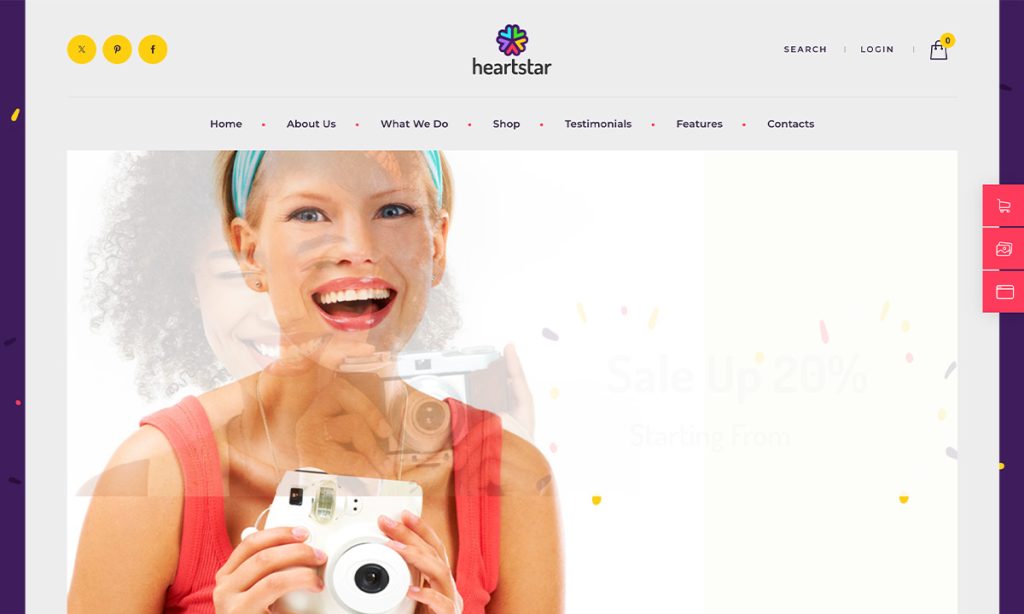 Heartstar Gift Shop Woocommerce Themes