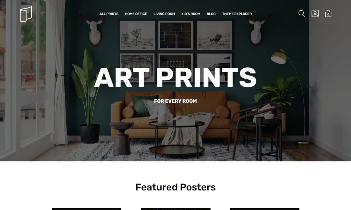 Affiche Flower Shop WooCommerce Themes