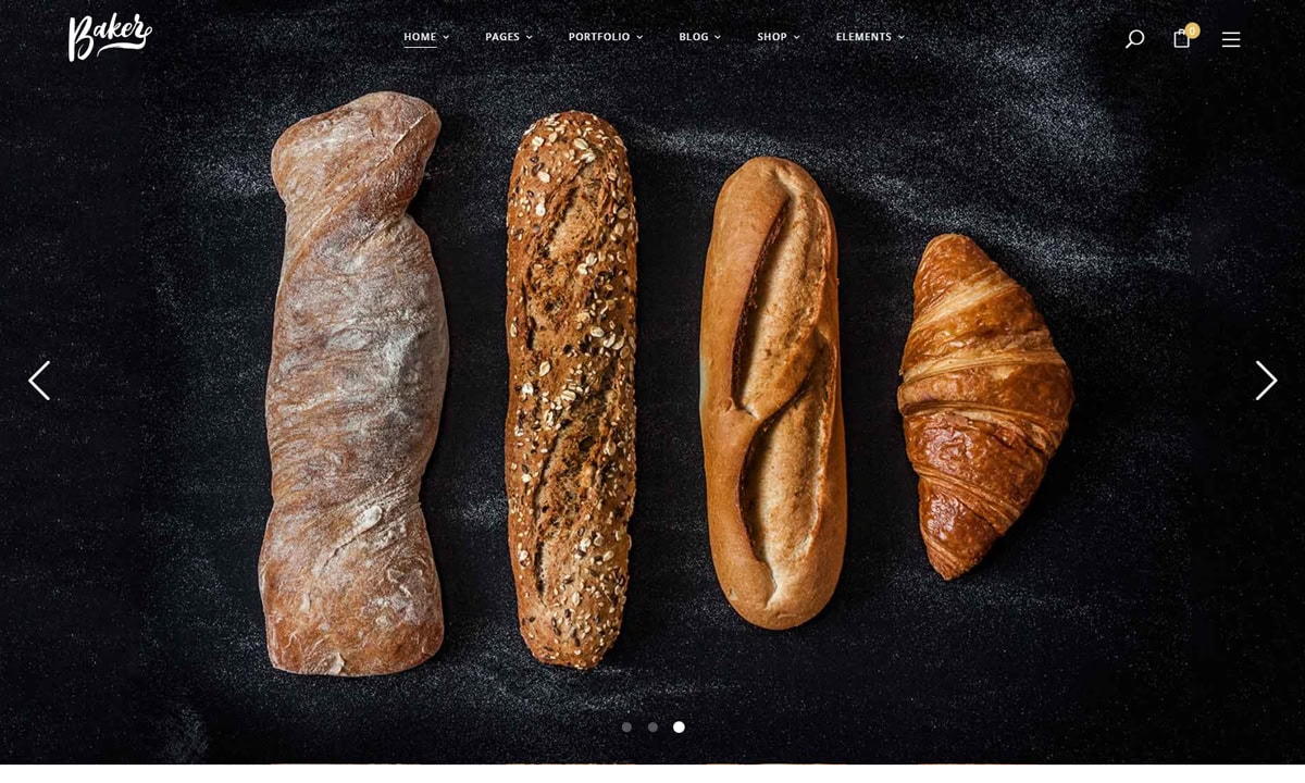 Baker Food WooCommerce Themes
