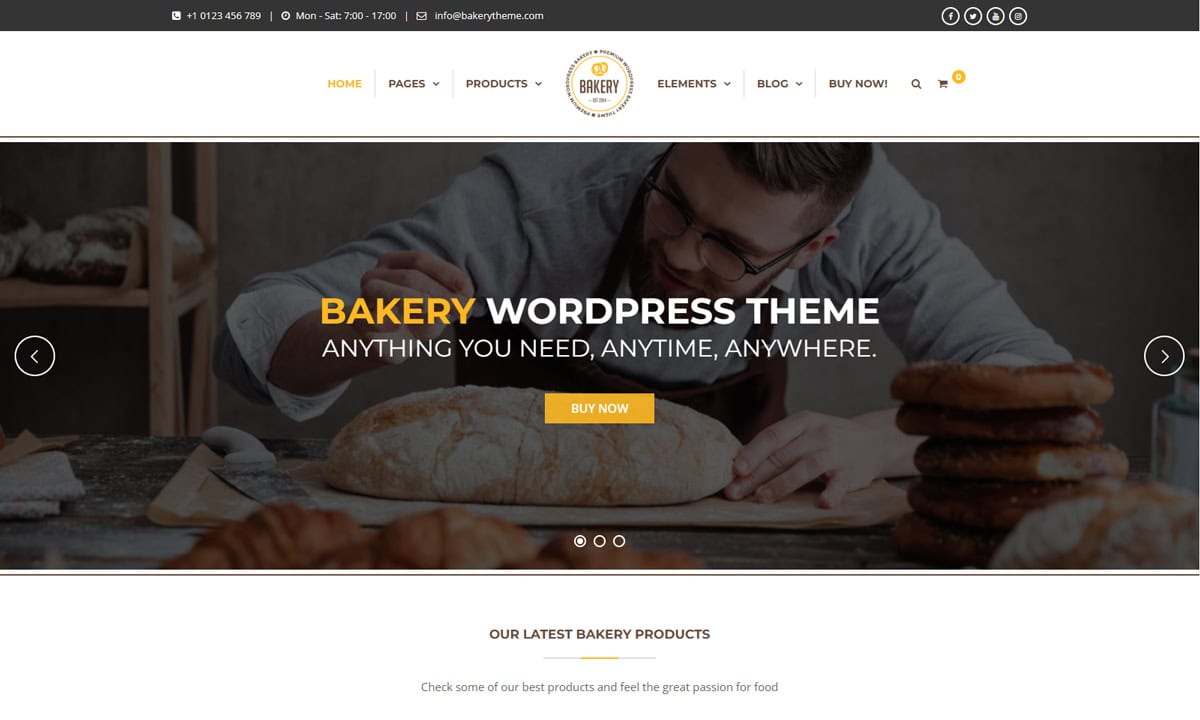 Bakery Themes