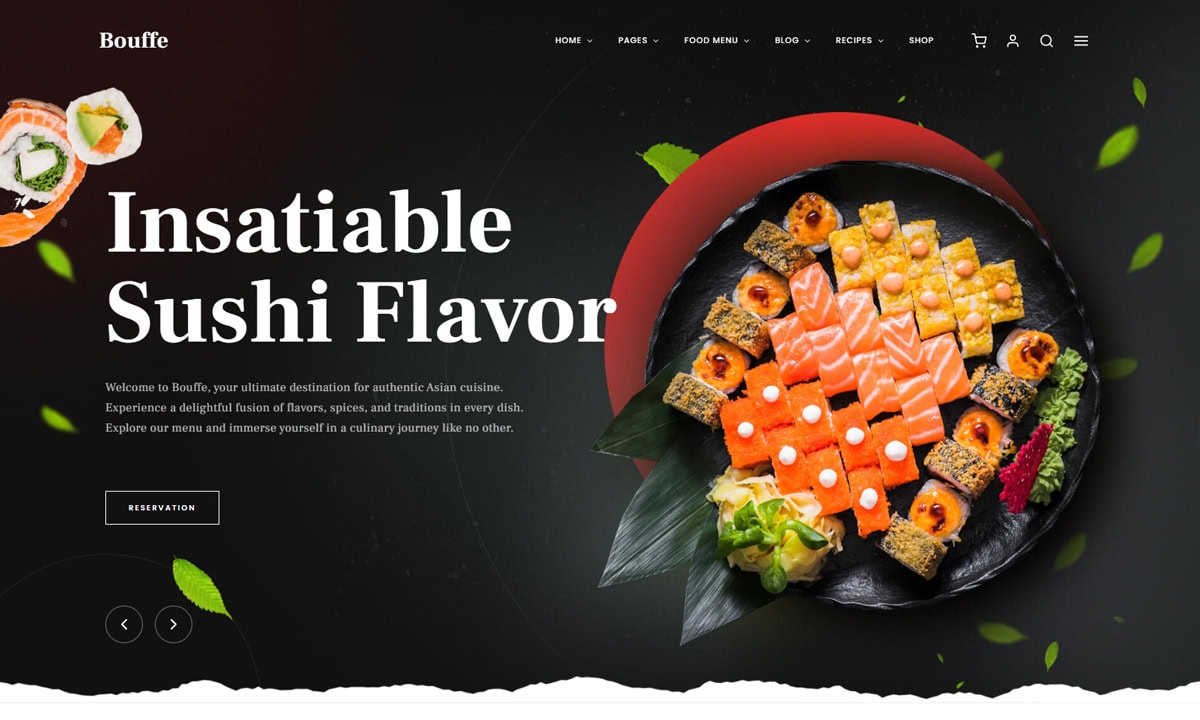Bouffe Food WooCommerce Themes