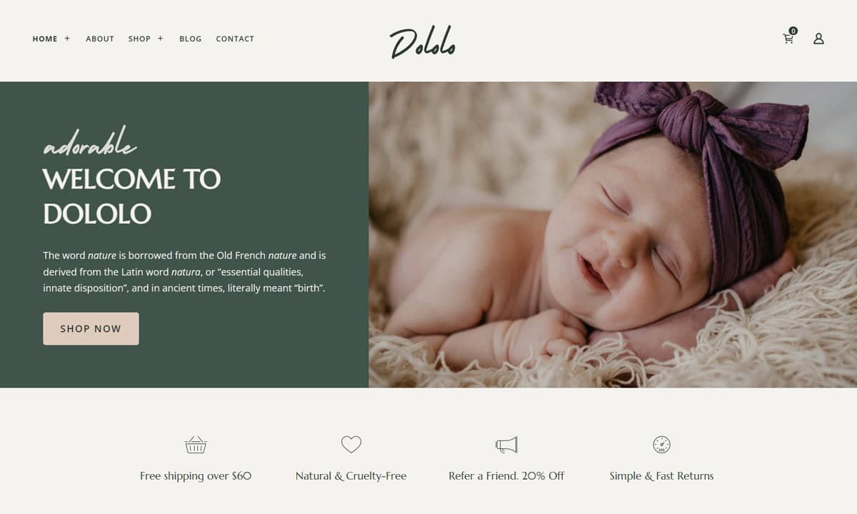 Dololo Toy Store WooCommerce Themes