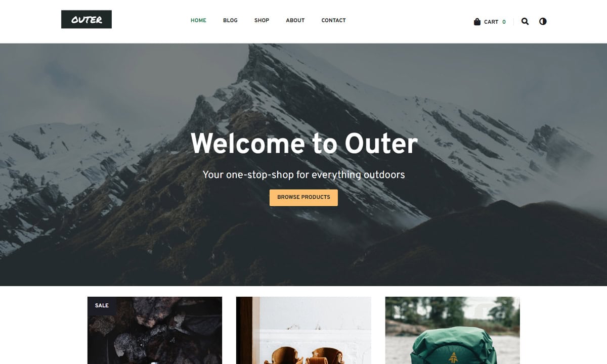 Outer Toy Store WooCommerce Themes