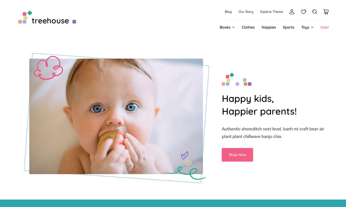 Treehouse Toy Store WooCommerce Themes