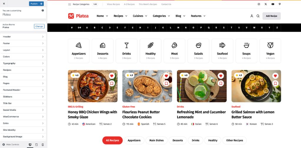 Advanced Theme Customizer