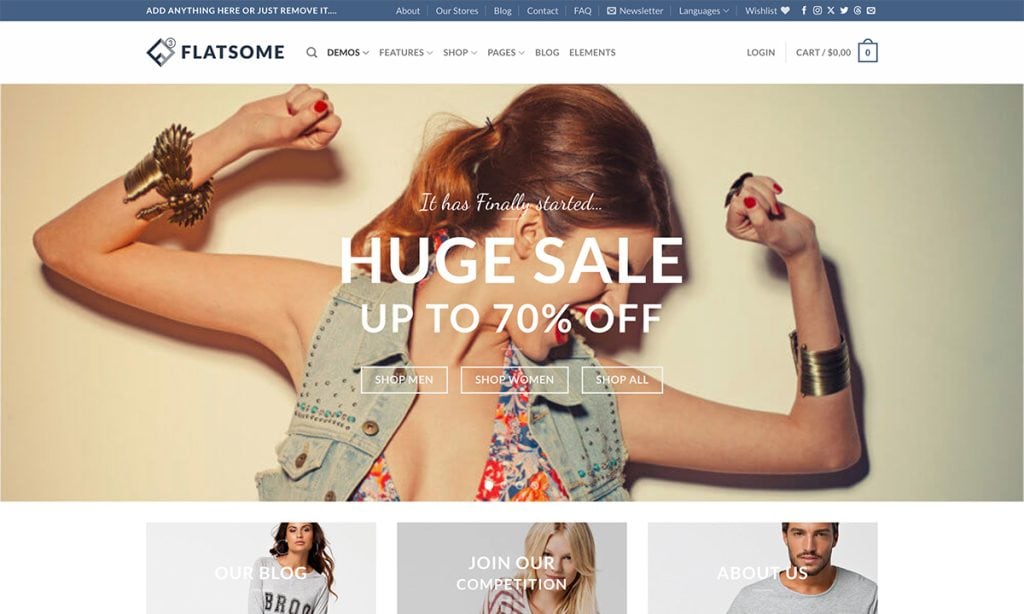 Flatsome Woocommerce Theme