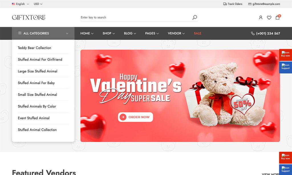 GiftXtore Gift Shop Woocommerce Theme