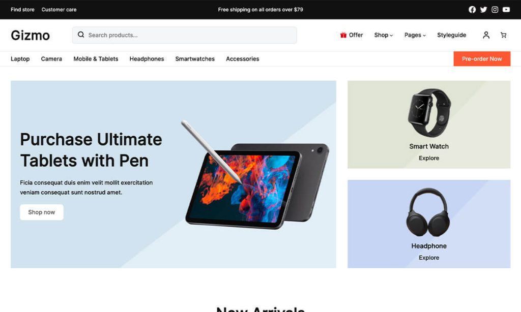 Gizmo Games WooCommerce Themes