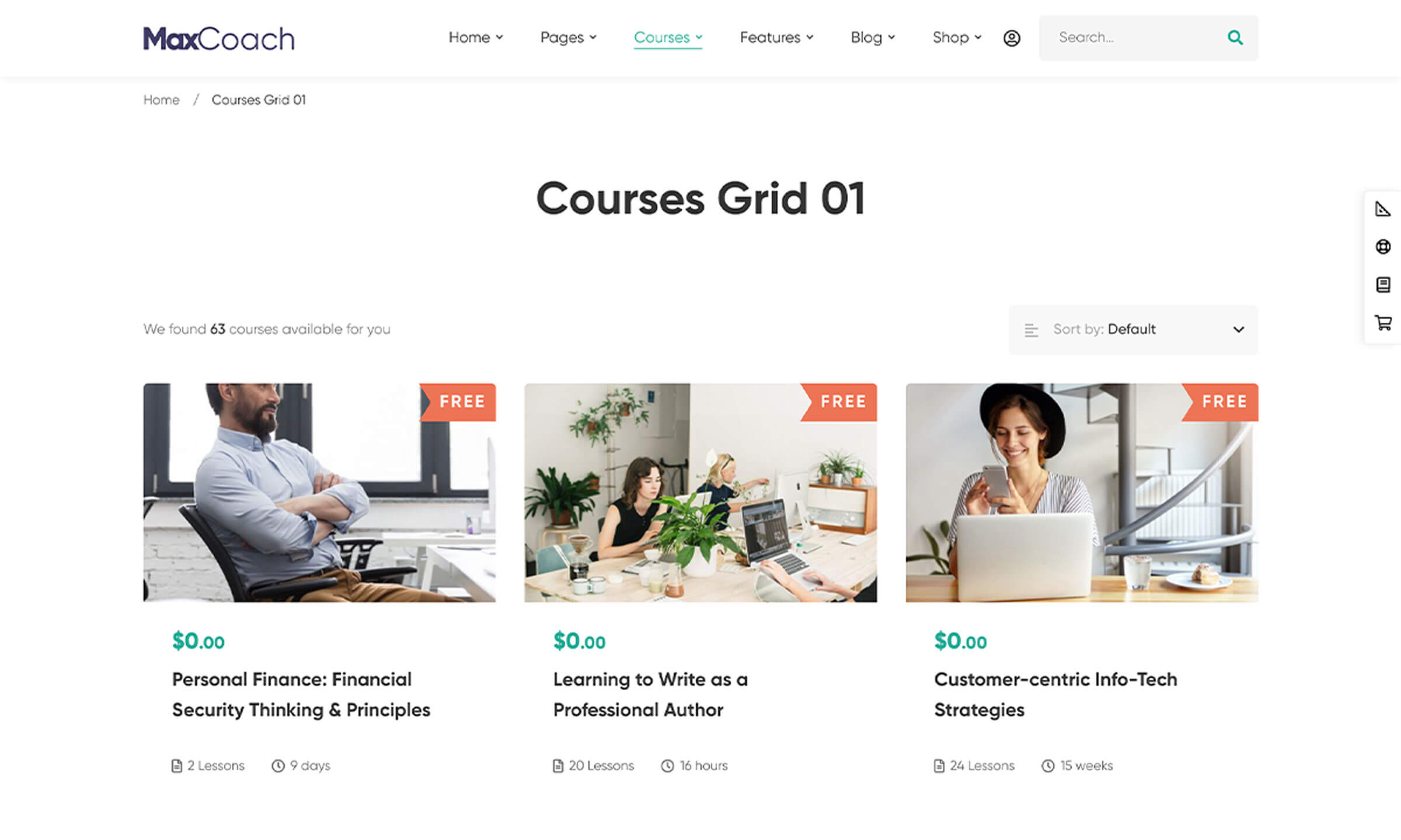 MaxCoach Online Courses