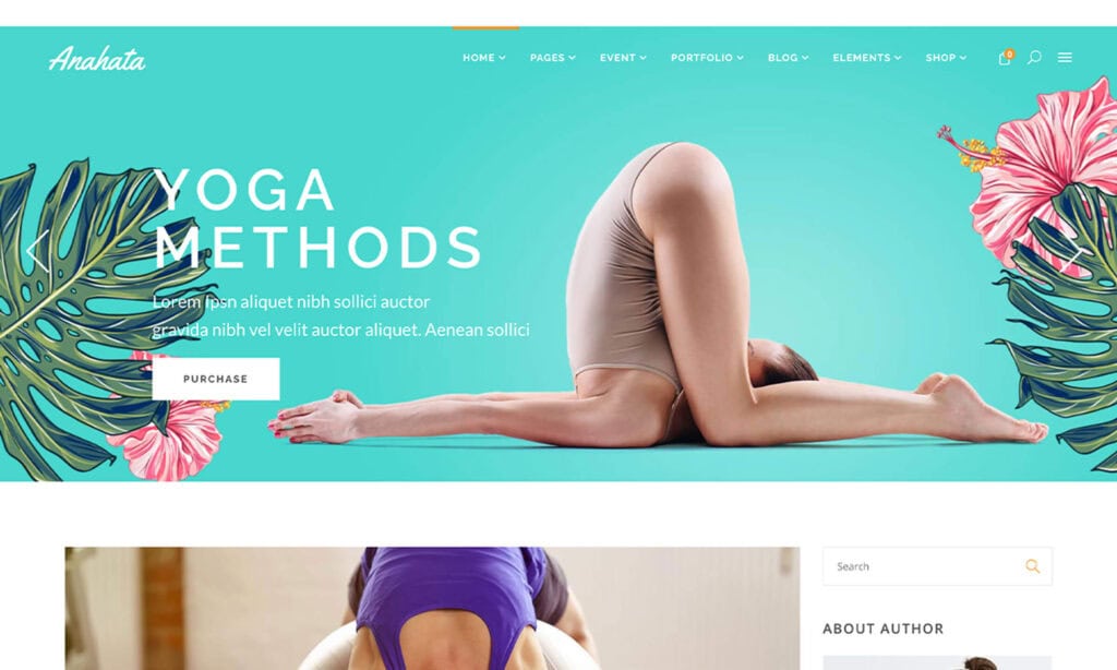 Anahata Fitness Gym Themes