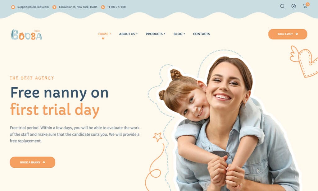 Booba Kids & Kindergarten Themes