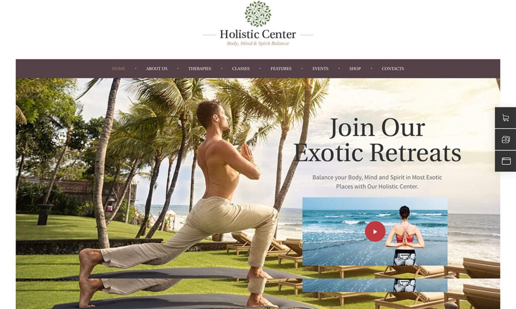 Holistic Center Spa & Massage Themes