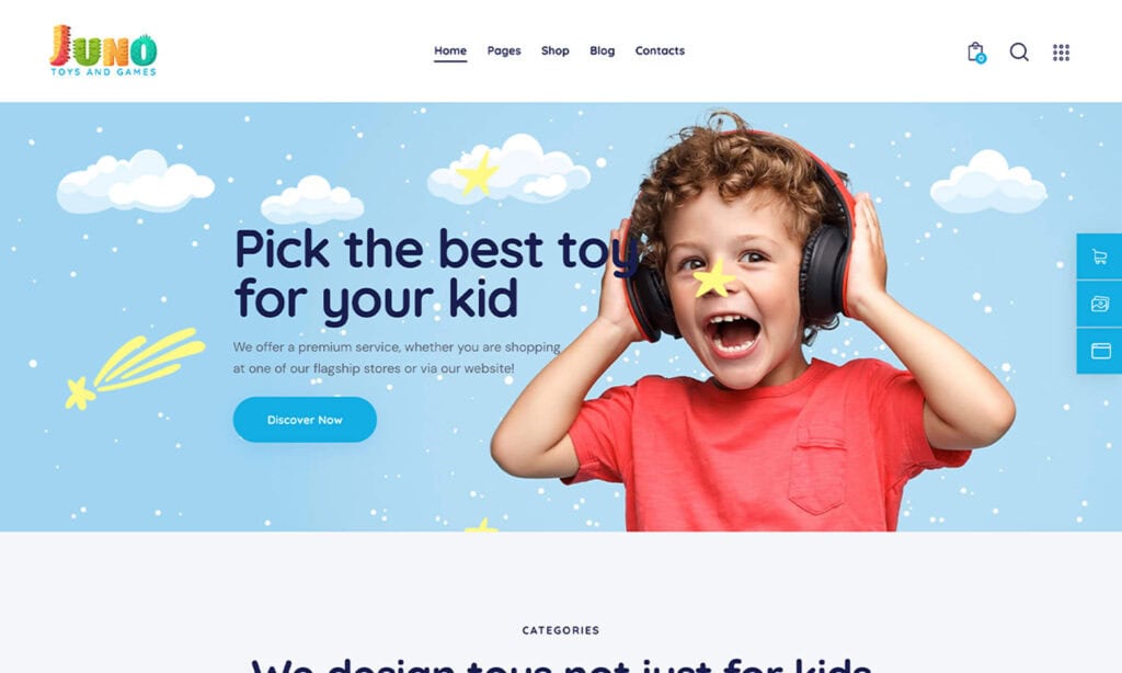 Juno Kids & Kindergarten Themes
