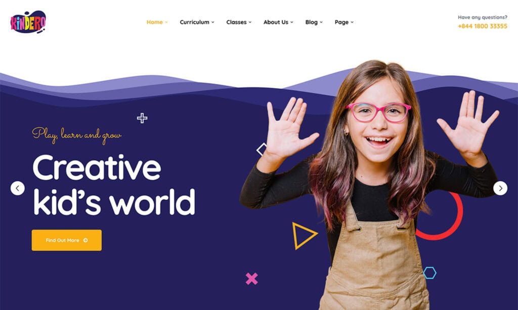 Kindero Kids & Kindergarten Themes