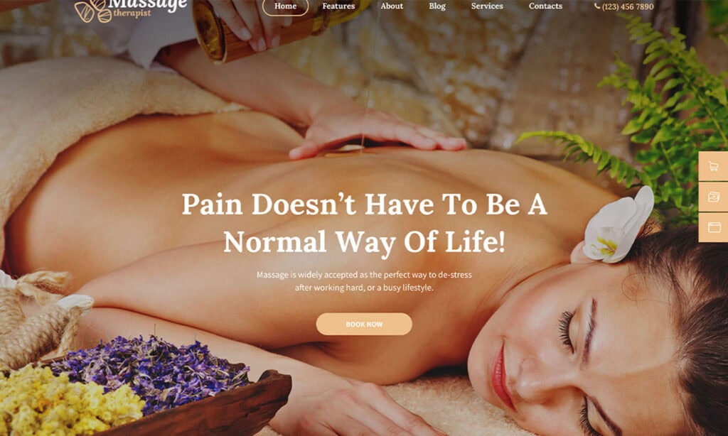 Massage Therapist Spa & Massage Themes