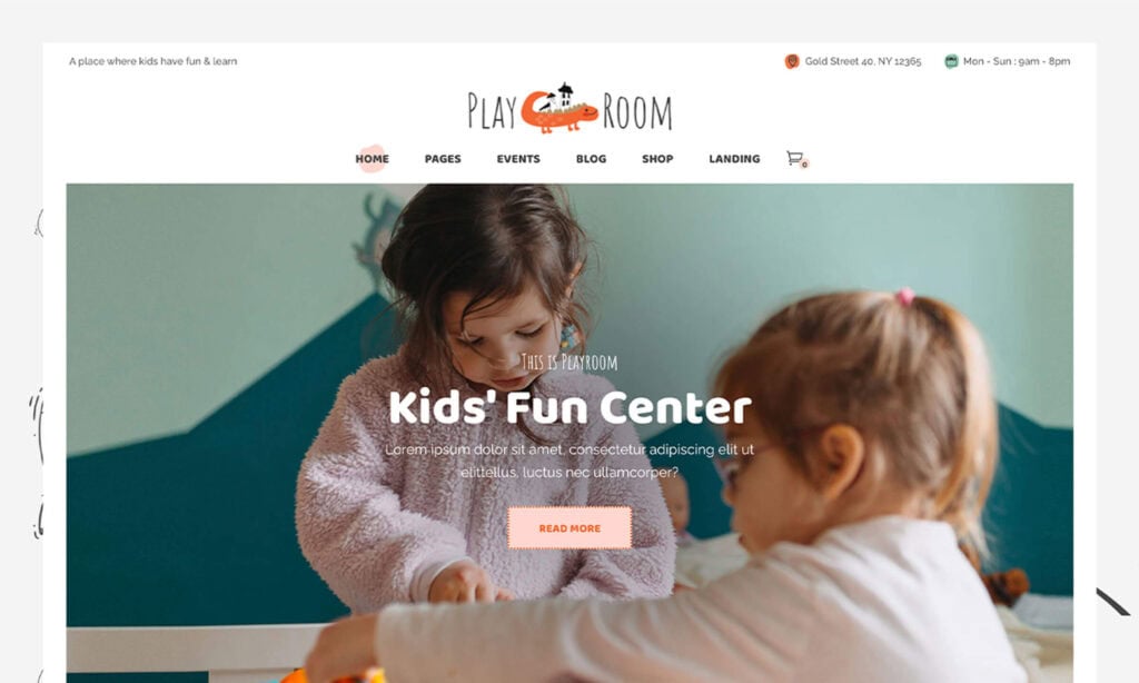 Playroom Kids & Kindergarten Themes