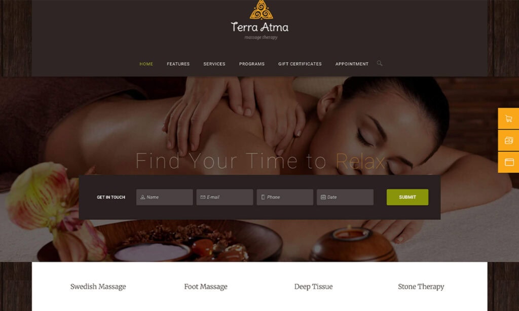 Terra Atma Spa & Massage Themes