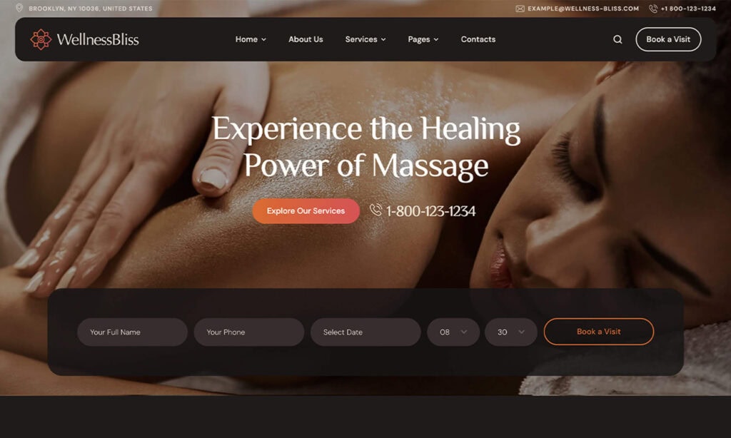 Wellness Bliss Spa & Massage Themes