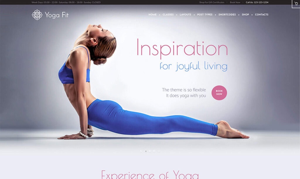 Yoga Fit Fitness Gym Themes