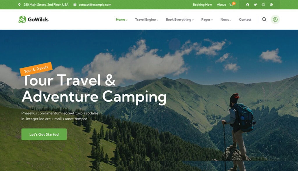 Gowilds Travel Themes