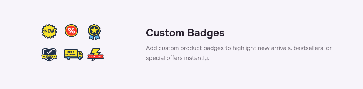 Custom Badges