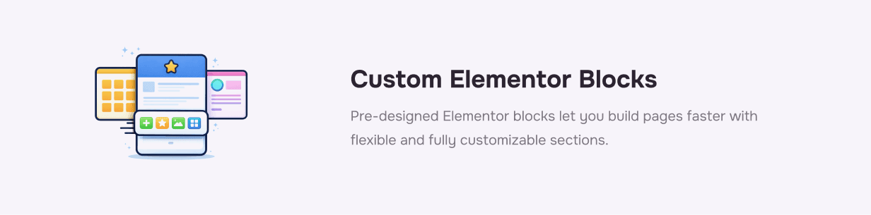 Custom Elementor Blocks