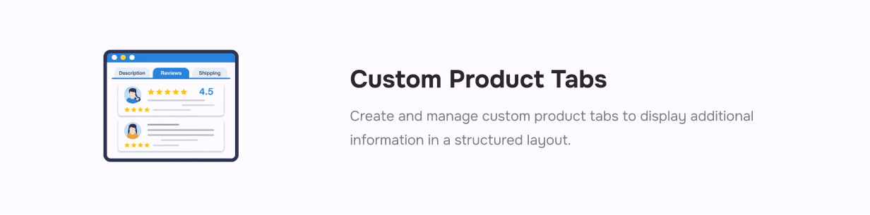 Custom Product Tabs