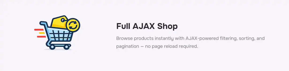 Full AJAX Shop