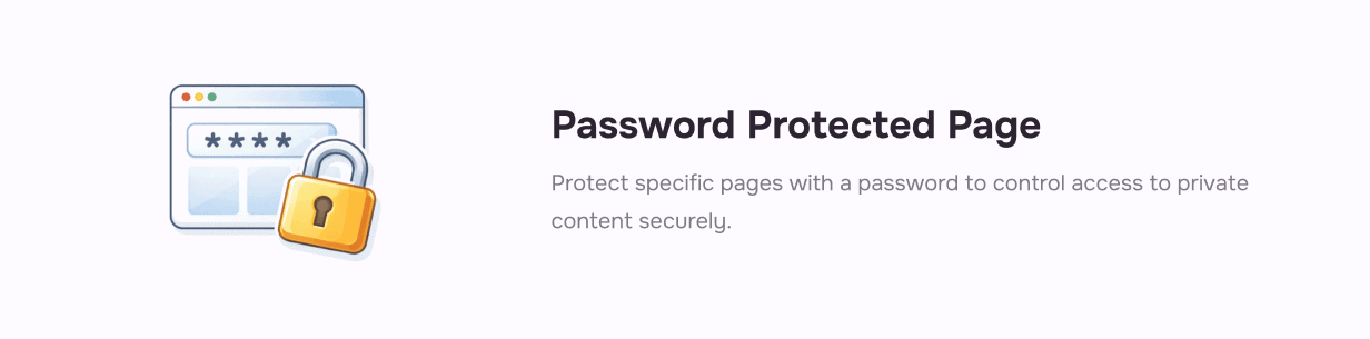 Password Protected Page