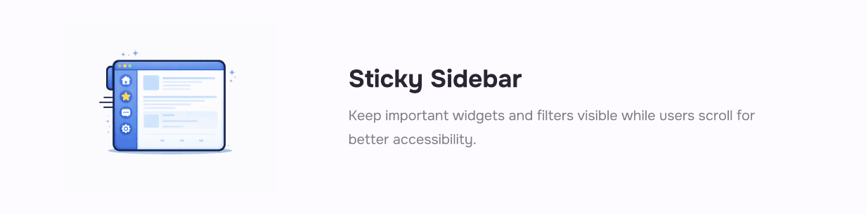 Sticky Sidebar