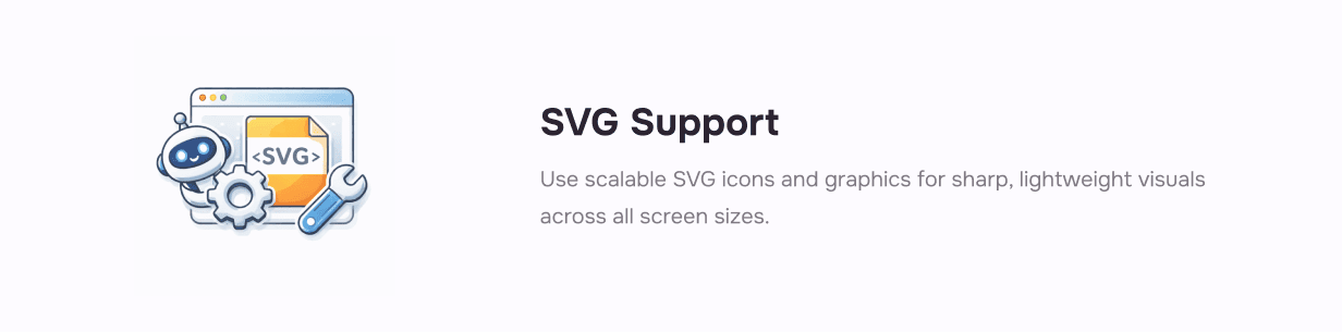 SVG Support