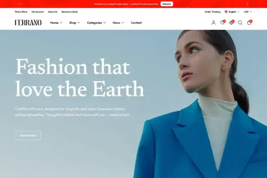 Ferrano - Fashion Store WooCommerce WordPress Theme