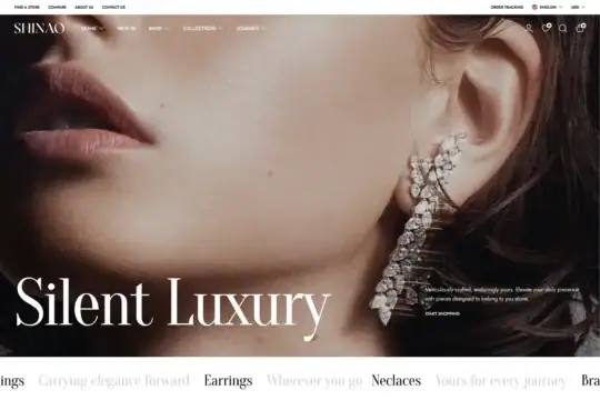 Shinao - Jewelry Store WooCommerce WordPress Theme